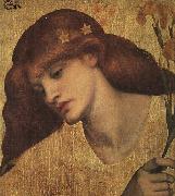 Dante Gabriel Rossetti Sancta Lilias oil painting artist